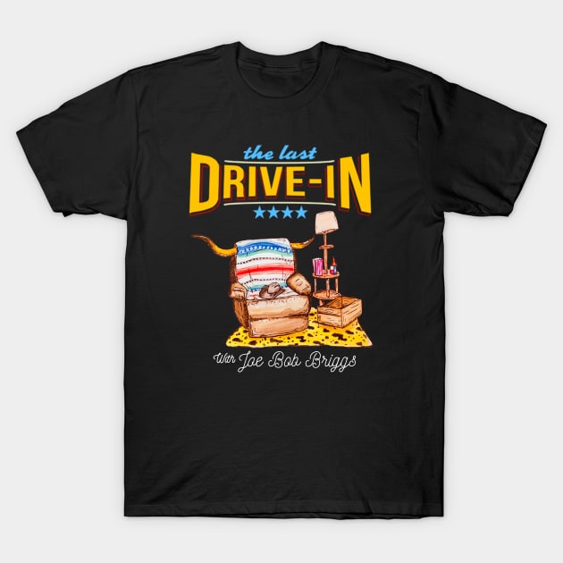 Late Night Drive-in Chair T-Shirt by ReneB615